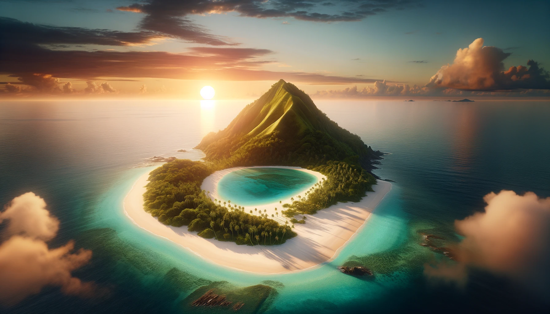 zomervakantie eiland